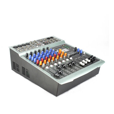 Amplificateur de puissance intégré multifonctionnel DJ audio PV8P USB mélangeur sonore avec MP3
