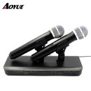 Sistema wireless BLX con microfono a ricevitore a canale doppio BLX288 / PG58