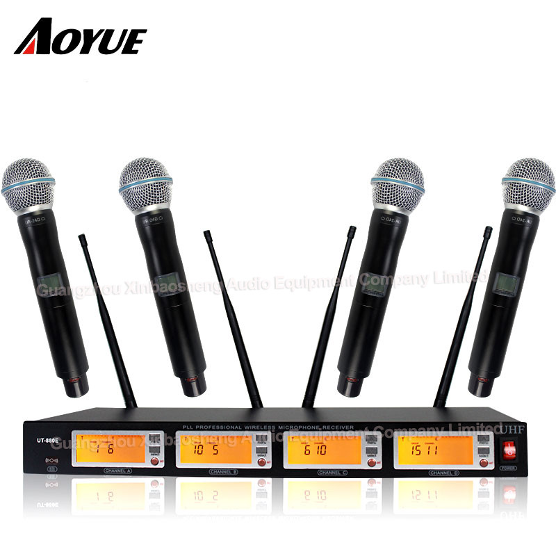 Sinbosen SKM9100 Sistema de karaoke profesional Micrófono inalámbrico