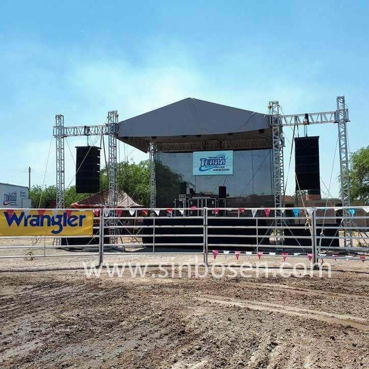 Verwendung von FP10000Q und FP14000 Verstärkern beim Rock Festival in San Luis Potosí, Mexiko