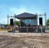 Usando 3 FP10000Q y 3 FP14000 en el festival Rock en San Luis Potosí en México