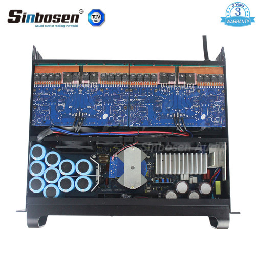 Sinbosen FP10000Q 1350 w 4 kanal profesyonel klon laboratuvar çin güç amplifikatörü çift 15 inç hoparlör için
