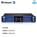 Sinbosen FP14000 4400w 2 canaux haute puissance amplificateur pour double 18 pouces basse