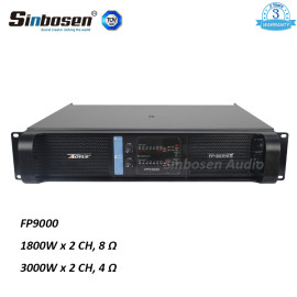 Sinbosen FP9000 3000W Stereo Zweikanal-Sound-Endstufe mit CE Rohs