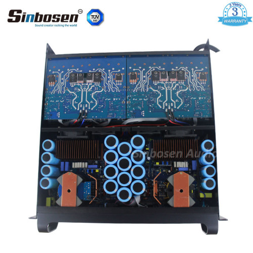 Sinbosen FP22000Q 4650w 4 Kanal 18 inç / 21 inç Subwoofer için Profesyonel Güç Amplifikatörü