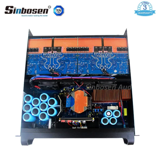 DSP FP series 4 channel 1300 watt FP6000q connect to the PC power amplifier DSP6000Q