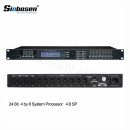 Ashely 4-In x 8-Out DSP profesjonalny cyfrowy procesor karaoke 4.8sp dla systemu PA