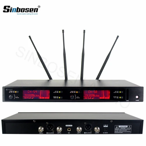 Latest UHF professional stage performance AXT220D handheld digital wireless microphone