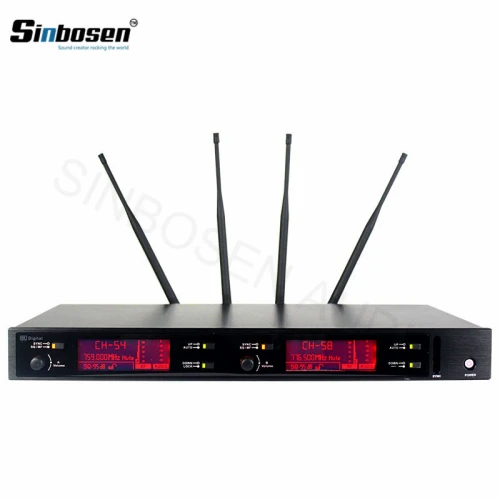 Latest UHF professional stage performance AXT220D handheld digital wireless microphone