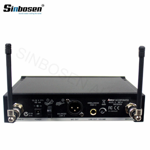 SLX4 /SM-58 Handsfree dynamic headset Microphone wireless receiver