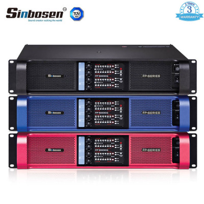Sinbosen FP10000Q 2100w 4 kanal yeni yükseltilmiş versiyonu daha güçlü profesyonel güç amplifikatörü