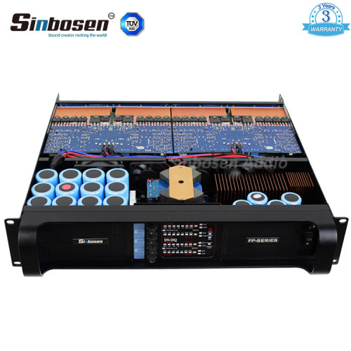Sinbosen FP10000Q 4 channel 2000 watt professional Touring power amplifier