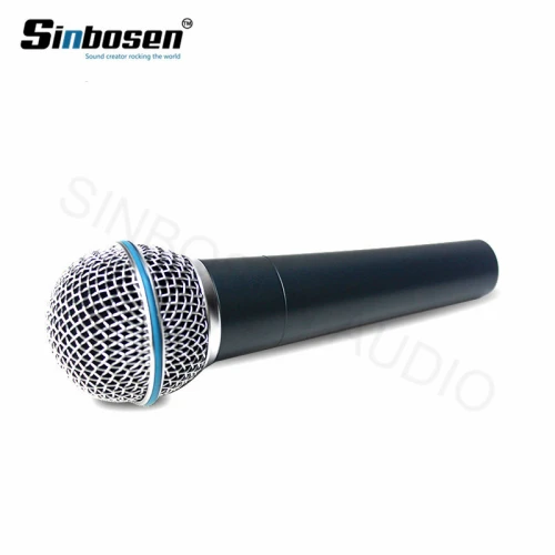 Sinbosen Professional Beta 58A Dynamic Wired microphone Moving Coil Vocal Microphone