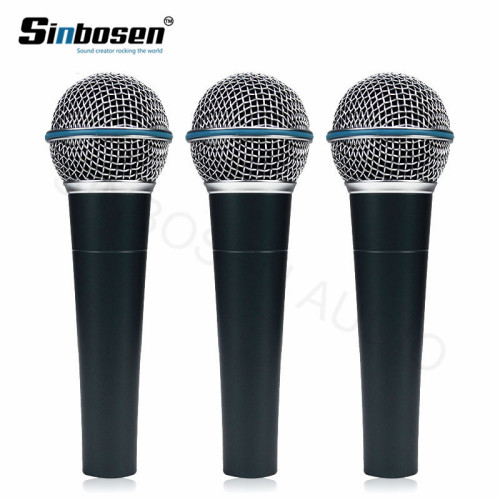 Sinbosen Professional Beta 58A Dynamic Wired microphone Moving Coil Vocal Microphone