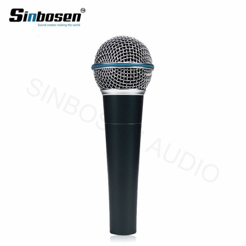Condensador XLR Micrófono de micrófono de voz profesional para coro