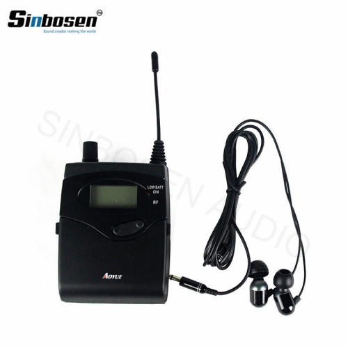 Profesjonalny system estradowy dla śpiewaków UHF bodypack SR2050 IEM w uchu monitorowym