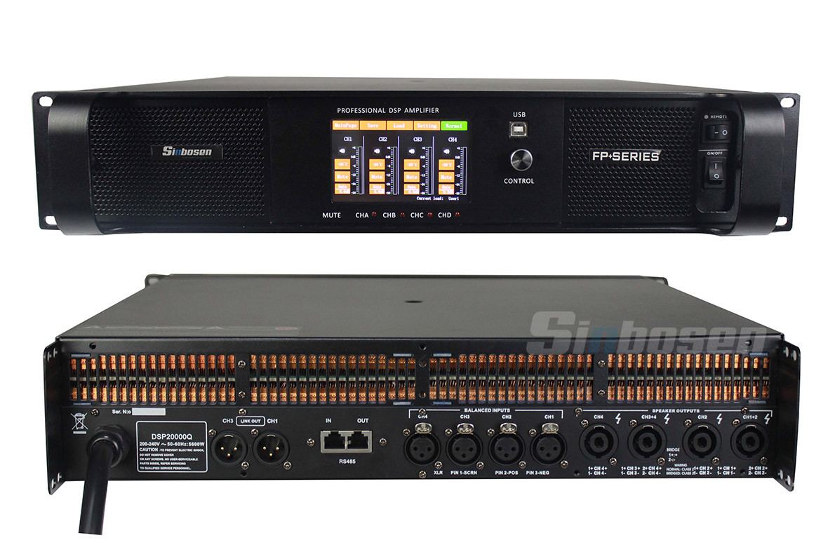 Sinbosen dsp power amplifier