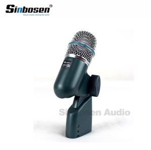 Sinbosen P-56 6pcs condenser dynamic jazz drum set microphone, DRUM  MICROPHONE KIT, Sinbosen