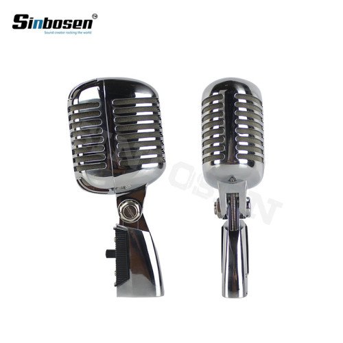 Profesyonel canlı vokal dinamik kablolu mikrofon klasik KTV mikrofon 55SH