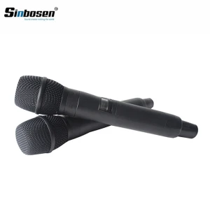Latest UHF professional stage performance AXT 220D handheld digital wireless microphone headset