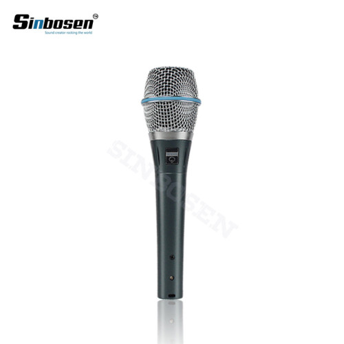 Clon profesional beta 87a estudio de grabación de sonido vocal micrófono supercardioide condensador