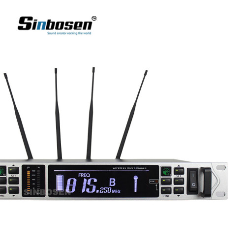 Dual channel digital condenser wireless microphone AXT200s