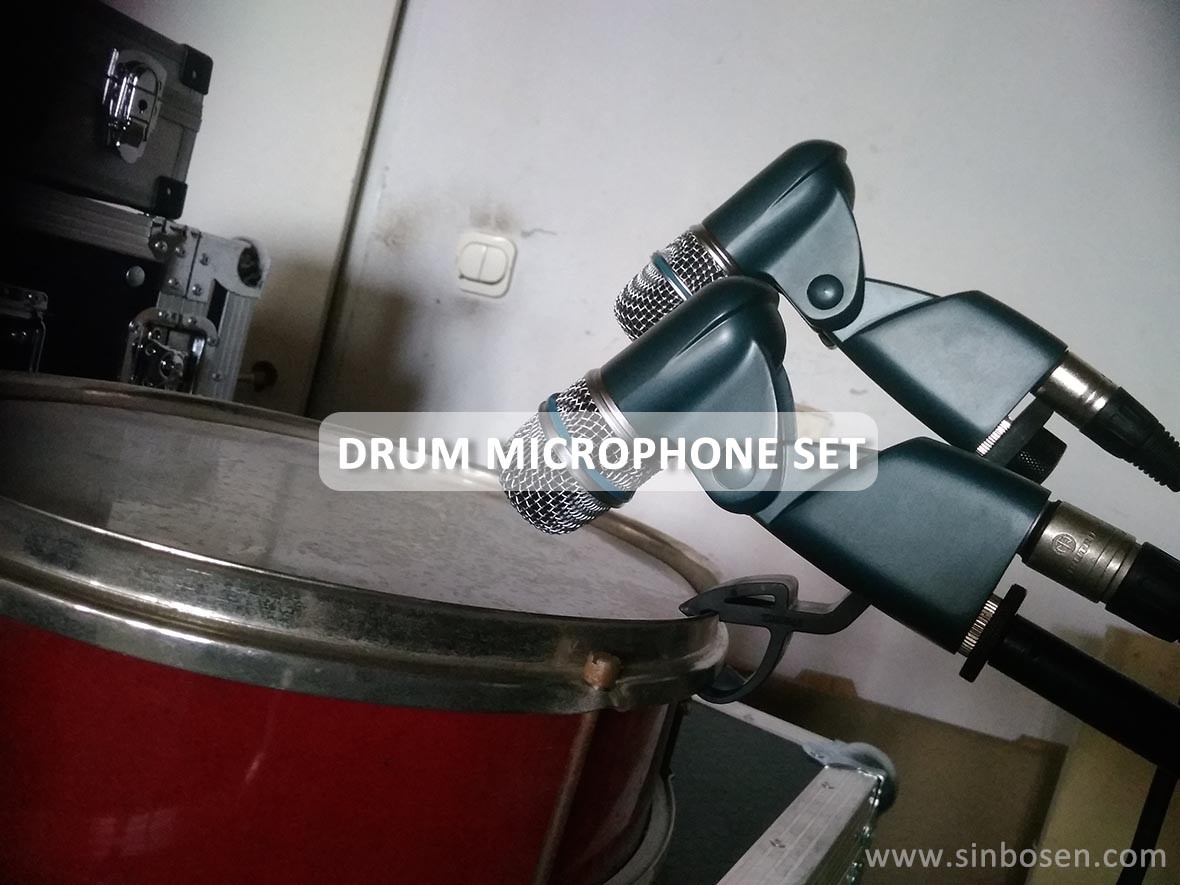 Drum microphone feedback