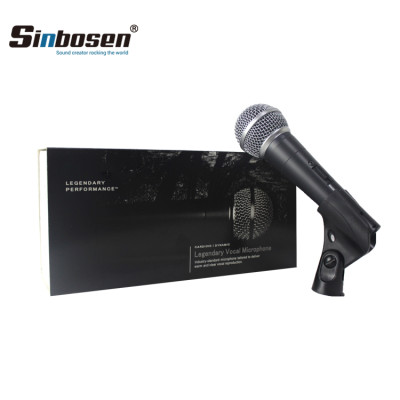 Microfone com fio Clone SM-58S com interruptor
