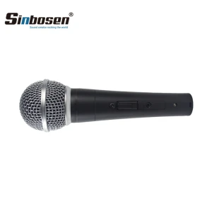 Clone SM58S Wired Microphone with power switch