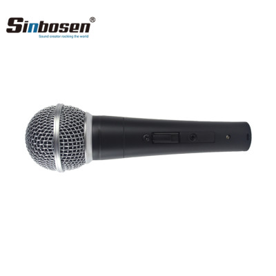 Clone SM58S Wired Microphone with power switch