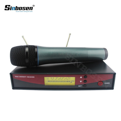 Microfones de mão UHF sem fio do sistema de mic Vocal de Sinbosen EW135 à venda