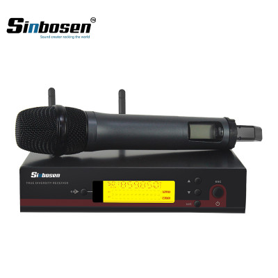 Sinbosen EW100 microfone mic sem fio de música dinâmica