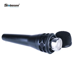 Sinbosen KSM8 black studio recording vocals dynamic microphone moving coil