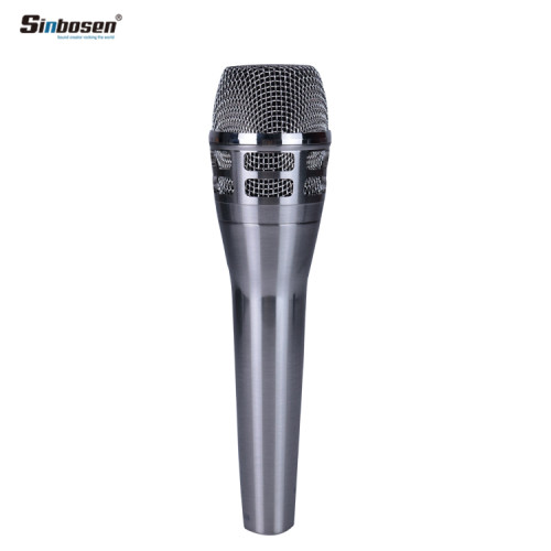 Micrófono vocal dinámico de mano KSM8 Sinbosen para grabación