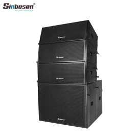 Sinbosen Dual 8-calowy profesjonalny zestaw liniowy systemu audio pa na sprzedaż SN2008 + SN18
