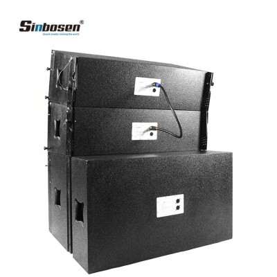 Sinbosen top 10 line array speakers 2x10 for church SN2010 +SN18