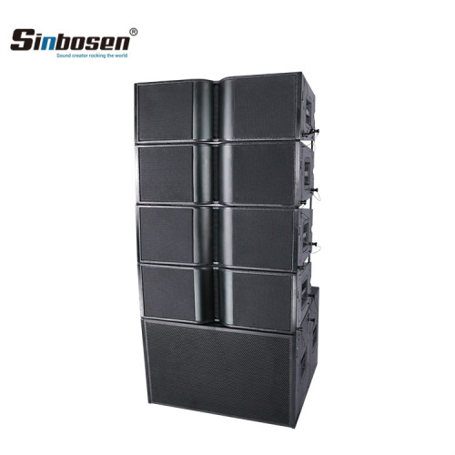 Sinbosen dual 10 pouces 18 pouces basse grande enceinte ligne de système de sonorisation KA210 + KA218