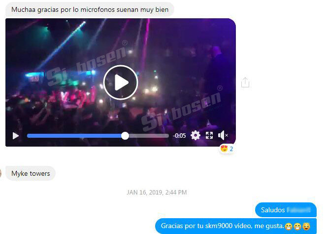 Muchaa gracias por lo microfonos suenan muy bien