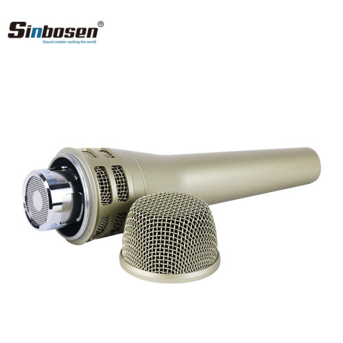Sinbosen KSM8 Dynamic vocal microphone for recording (champagne)