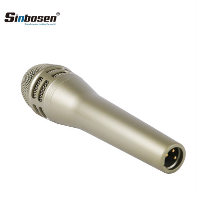 Sinbosen KSM8 Dynamic vocal microphone for recording (champagne)