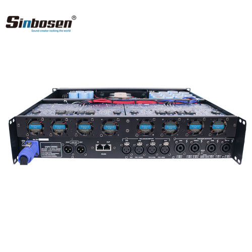 Sinbosen DSP module subwoofer amplifier 2500 watt X 4 channels DSP22000Q