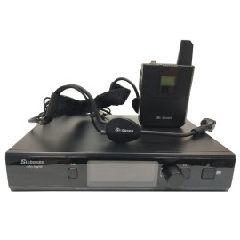 EWD1 Cyfrowy zestaw słuchawkowy z mikrofonem do wielokrotnego ładowania bodypack Bezprzewodowy system mikrofonów UHF