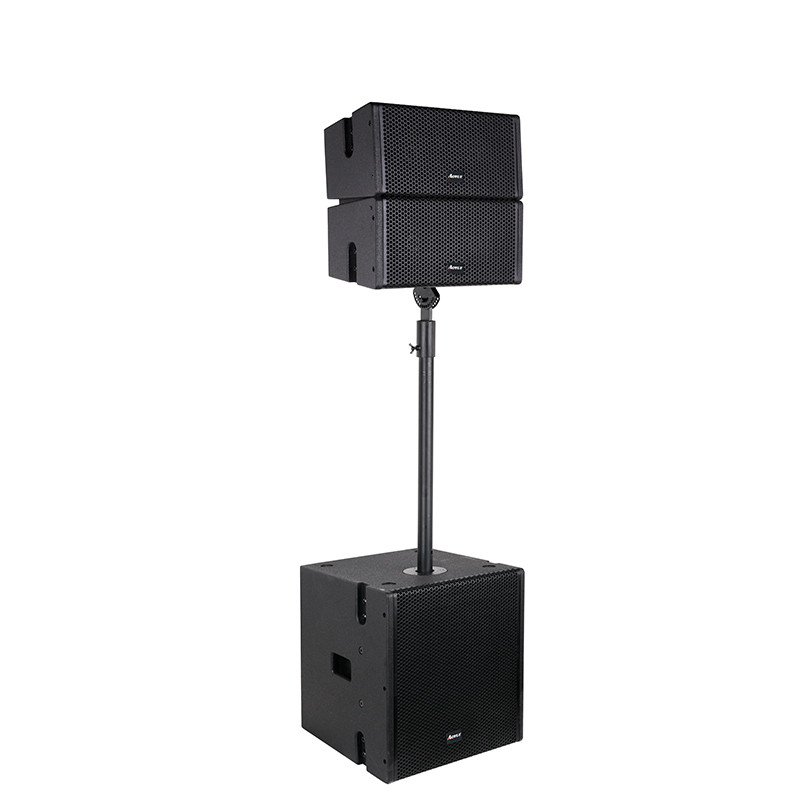 Active Subwoofer powered 5 inch Line Array speaker AO-5.4+AO-12B | Sinbosen