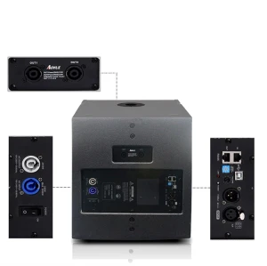 Active Subwoofer powered 5 inch Line Array speaker  AO-5.4+AO-12B
