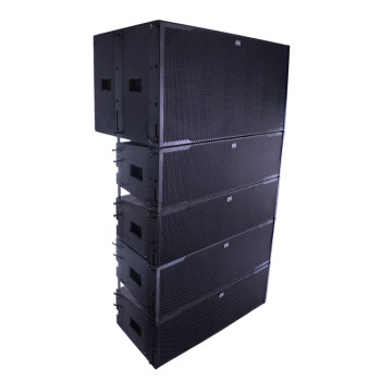 1200W Dual 18 inch subwoofer 12 inch line array speaker SA212+SA218B