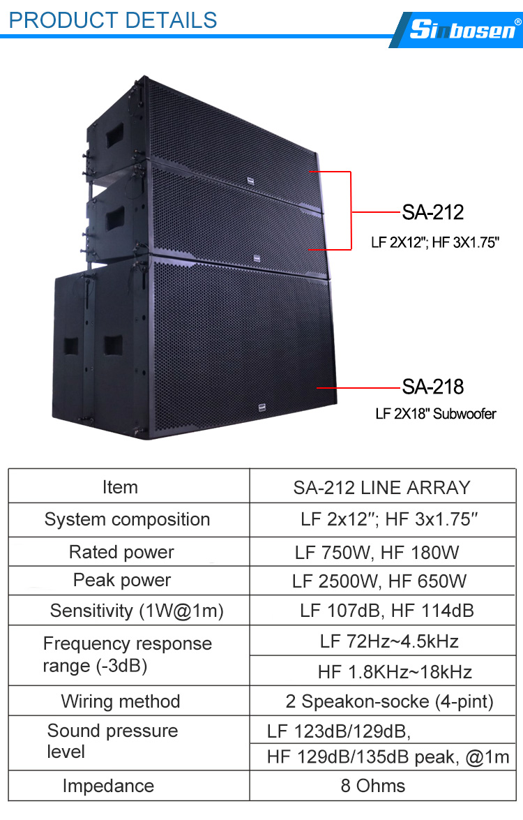 imix line array price