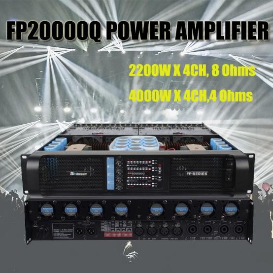 ¡Los amplificadores Sinbosen FP10000Q y FP20000Q son elogiados por varios países al mismo tiempo!