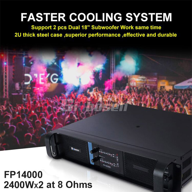 Sinbosen FP14000 amplifier: Your adult ceremony can't be lacking it!