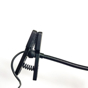Instrumento Mini com fio Microfone de sopro de sopro de bronze para bodypack sem fio