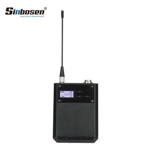 Sinbosen AD4D UHF Headphone Microphone Wireless transmitter belt pack Mic